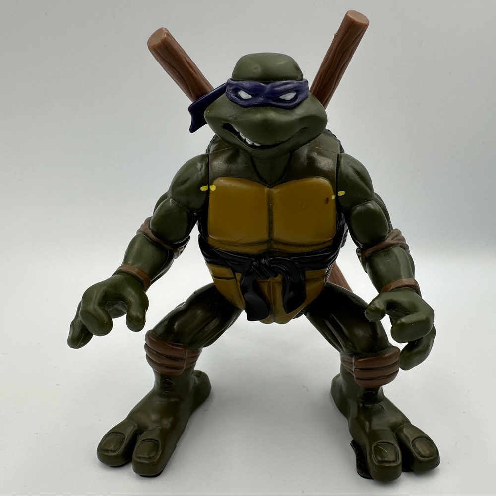 TMNT 2004 Teenage Mutant
Turtles NINJA ACTION
DONATELLO figure LOOSE
Incomplete